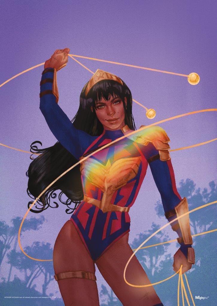 Trend Setters DC Comics Wonder Woman Pride MightyPrint Wall Art