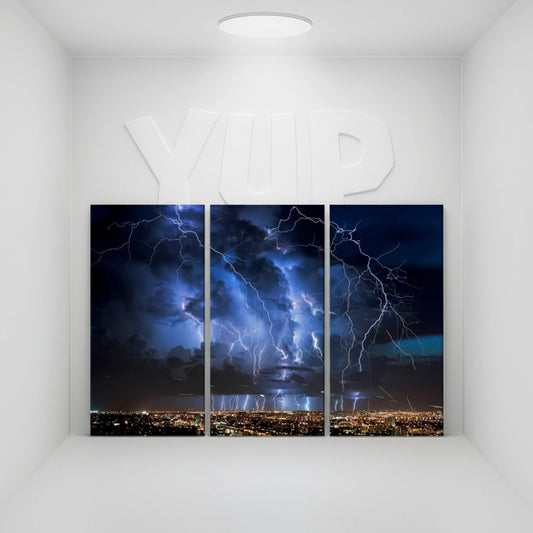 Trend Setters Flash (Lightning Strikes) MightyPrint Wall Art