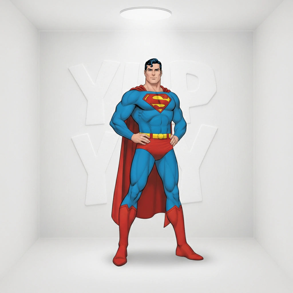 Trend Setters DC Comics Superman (Clouds) MightyPrint Wall Art