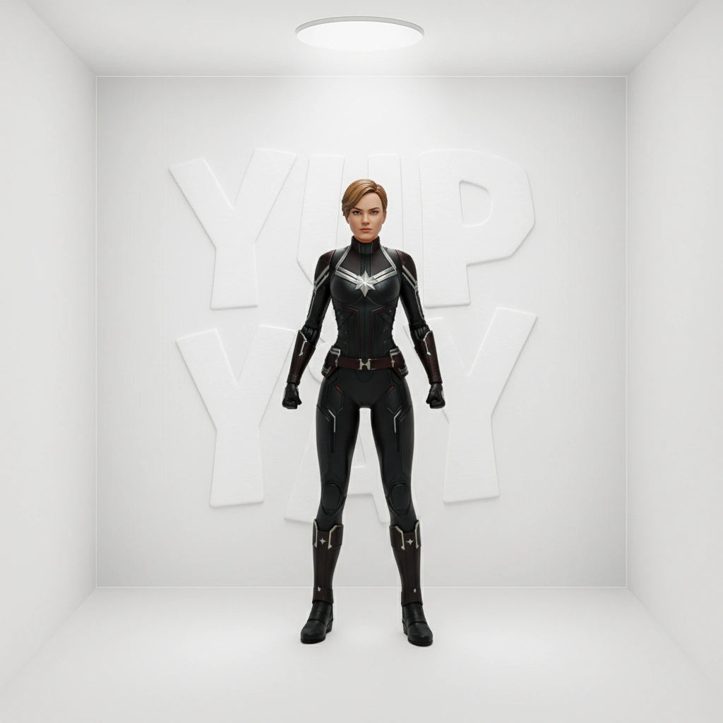 Marvel SDCC 2019 Gallery - Shield Captain Marvel PVC Statue