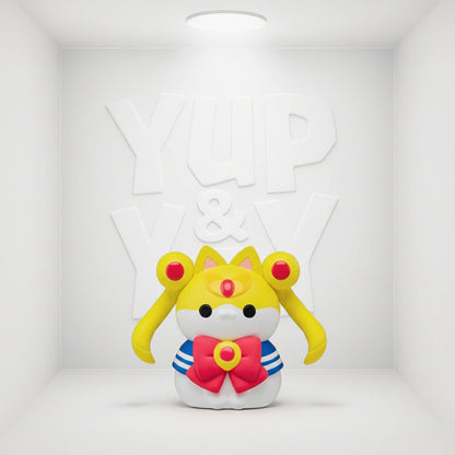 MegaHouse x Mega Cat Project Sailor Mewn (Sailor Moon) Mini Figures Set of 8