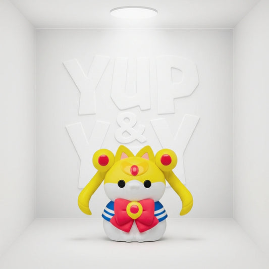 MegaHouse x Mega Cat Project Sailor Mewn (Sailor Moon) Mini Figures Set of 8