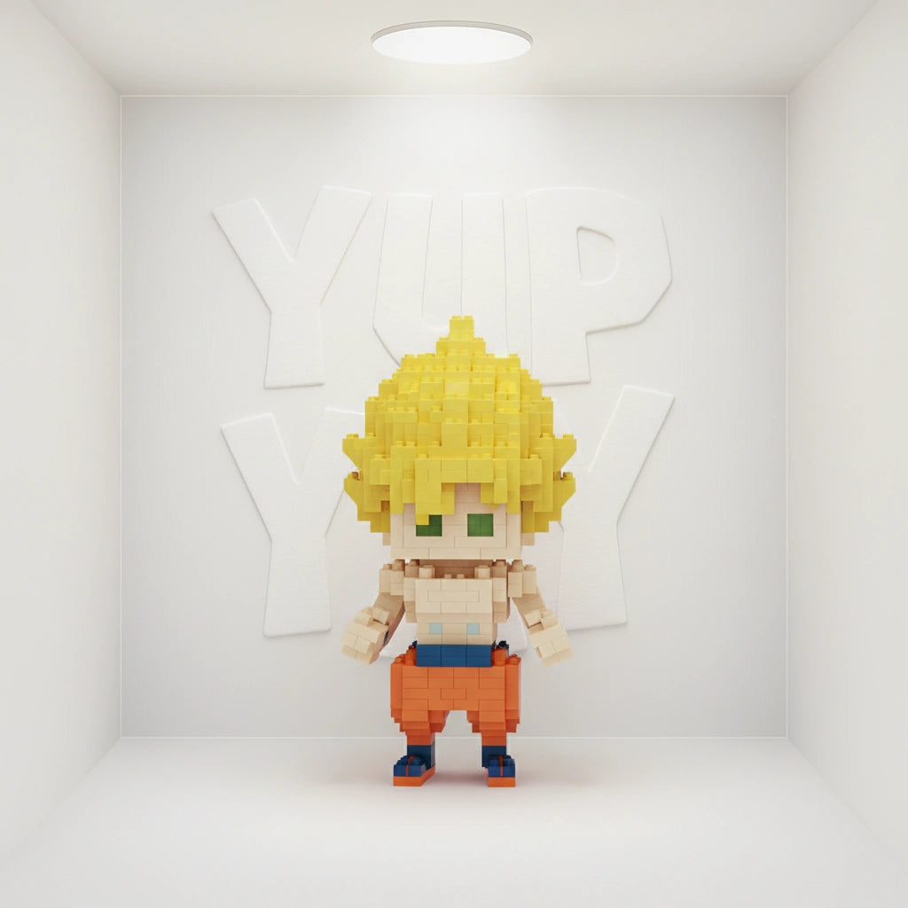 Nanoblock Dragon Ball - Super Saiyan Son Goku