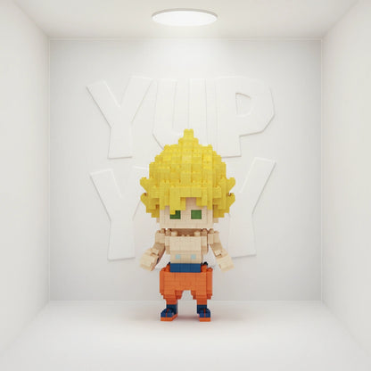 Nanoblock Dragon Ball - Super Saiyan Son Goku