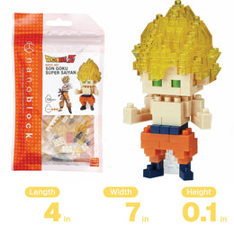 Nanoblock Dragon Ball - Super Saiyan Son Goku