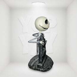 Nightmare Before Christmas Graveyard Jack Skellington Head Knocker Bobble Head