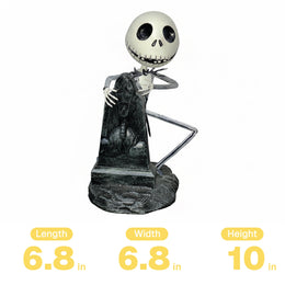 Nightmare Before Christmas Graveyard Jack Skellington Head Knocker Bobble Head