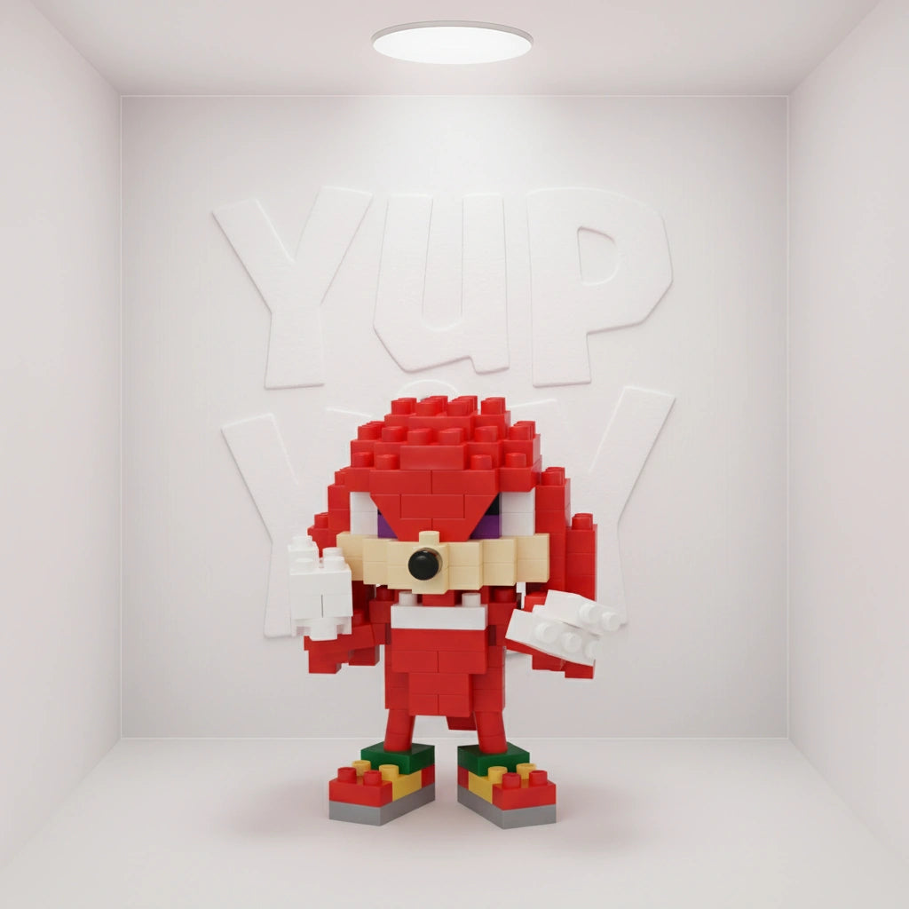 Nanoblock: Sonic the Hedgehog - Knuckles 084