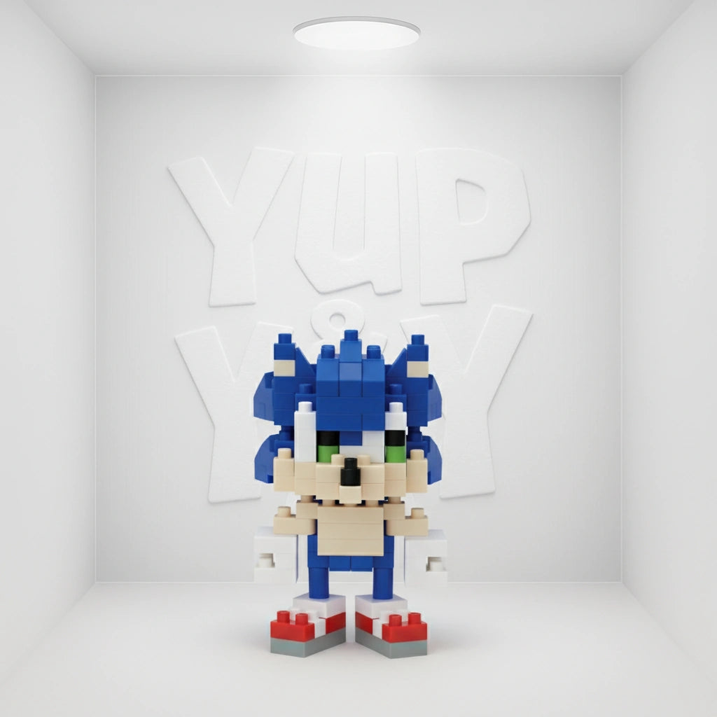 Nanoblock: Sonic the Hedgehog - Knuckles 084