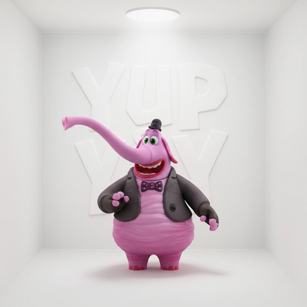 TOMY Disney Pixar INSIDE OUT 2" Mini Figure - Bing Bong