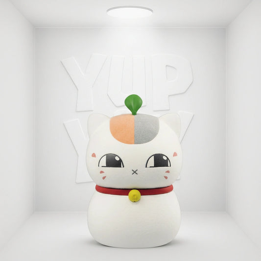 Natsume Yujin-cho: Triple Nyanko-Sensei Fluffy Puffy Figure (Ver. A)