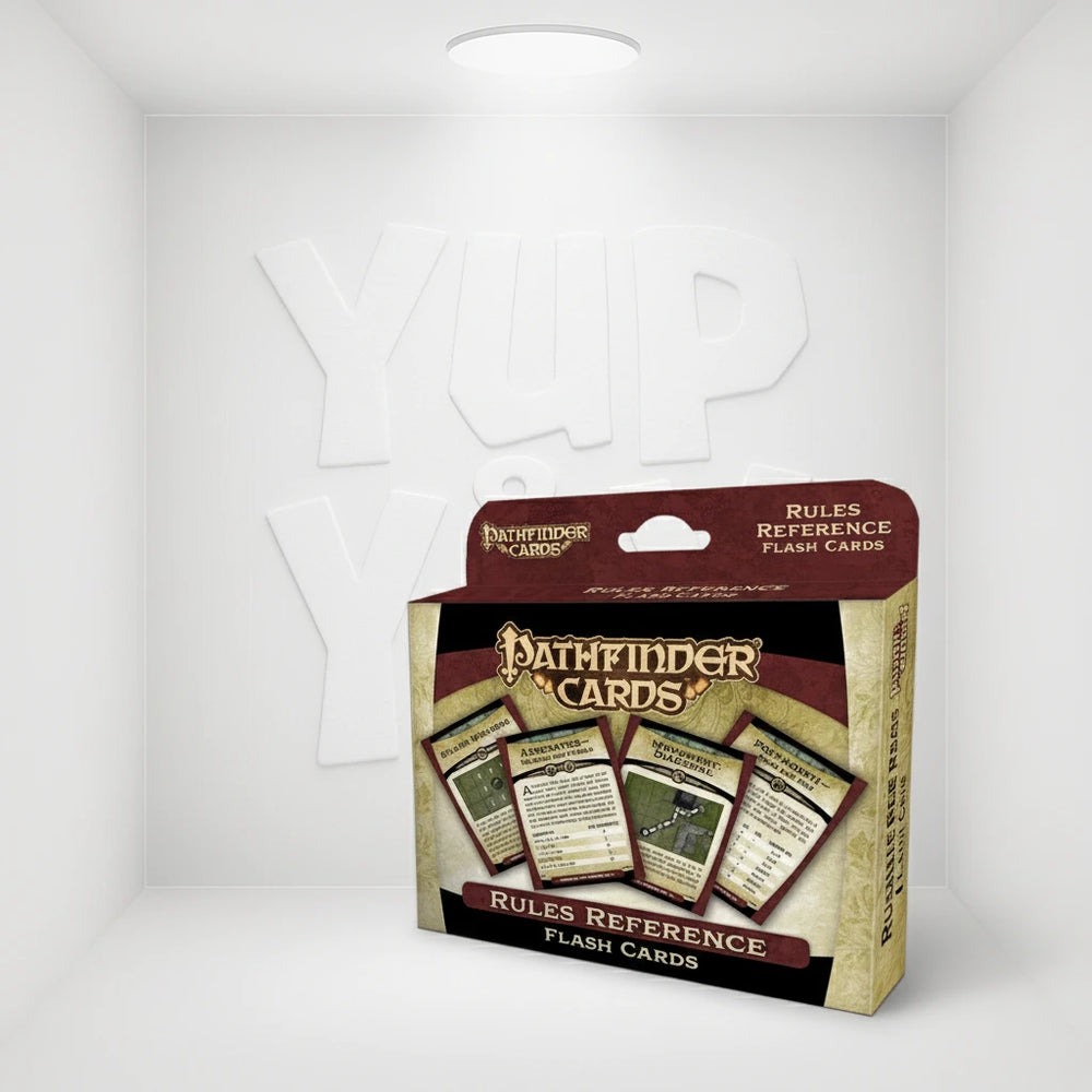 Pathfinder Cards: Rules Reference Flash Cards Double Deck