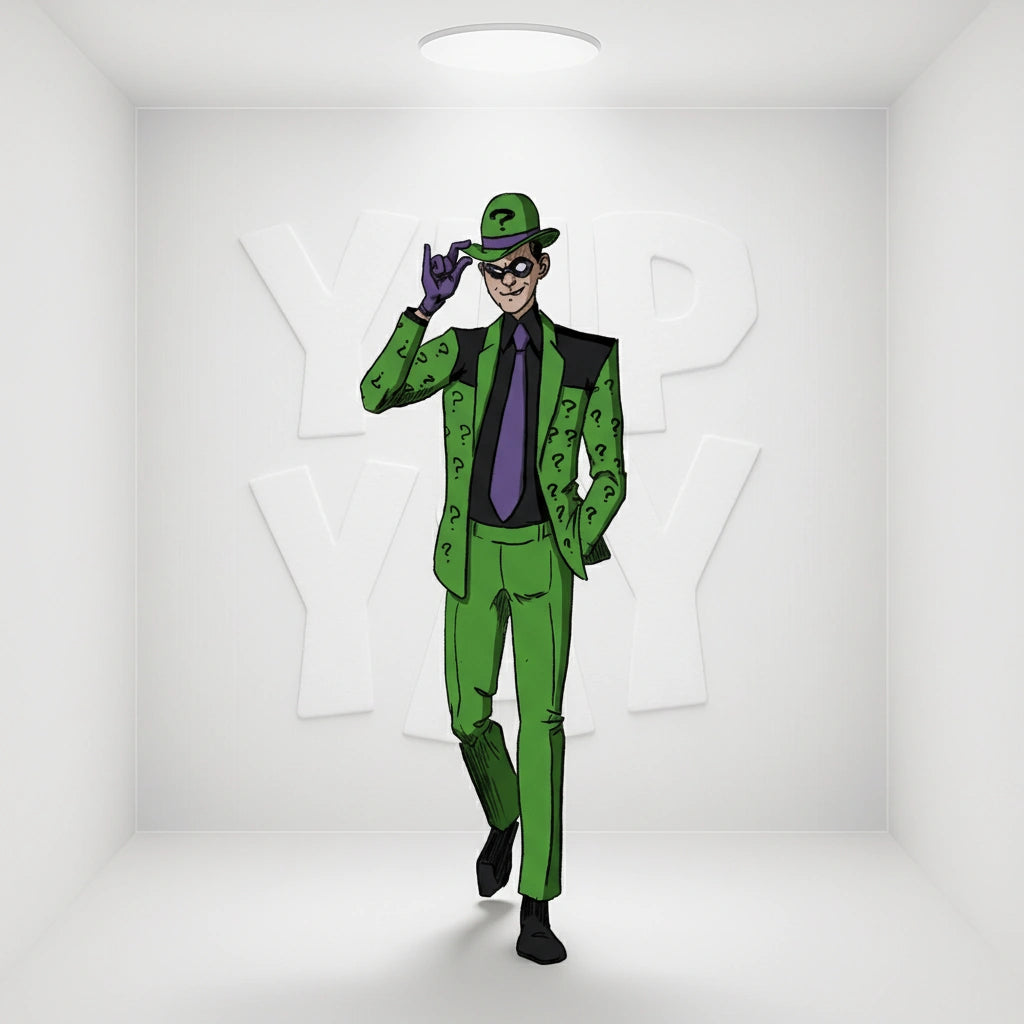 Biff Bang Pow Pin Mates DC Comics - Classic Riddler