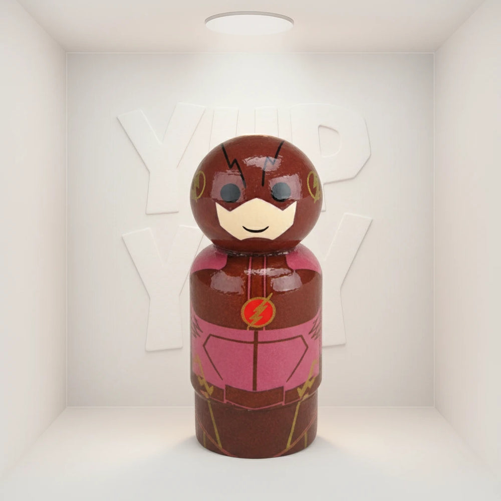 Pin Mate Flash TV Series - Flash Wooden Figure