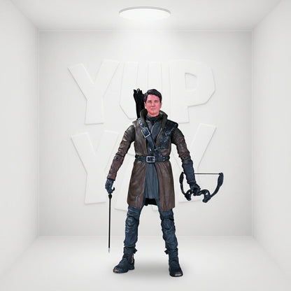 Arrow TV Series Malcolm Merlyn Pin Mate Wooden Figure