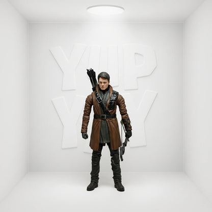 Arrow TV Series Malcolm Merlyn Pin Mate Wooden Figure