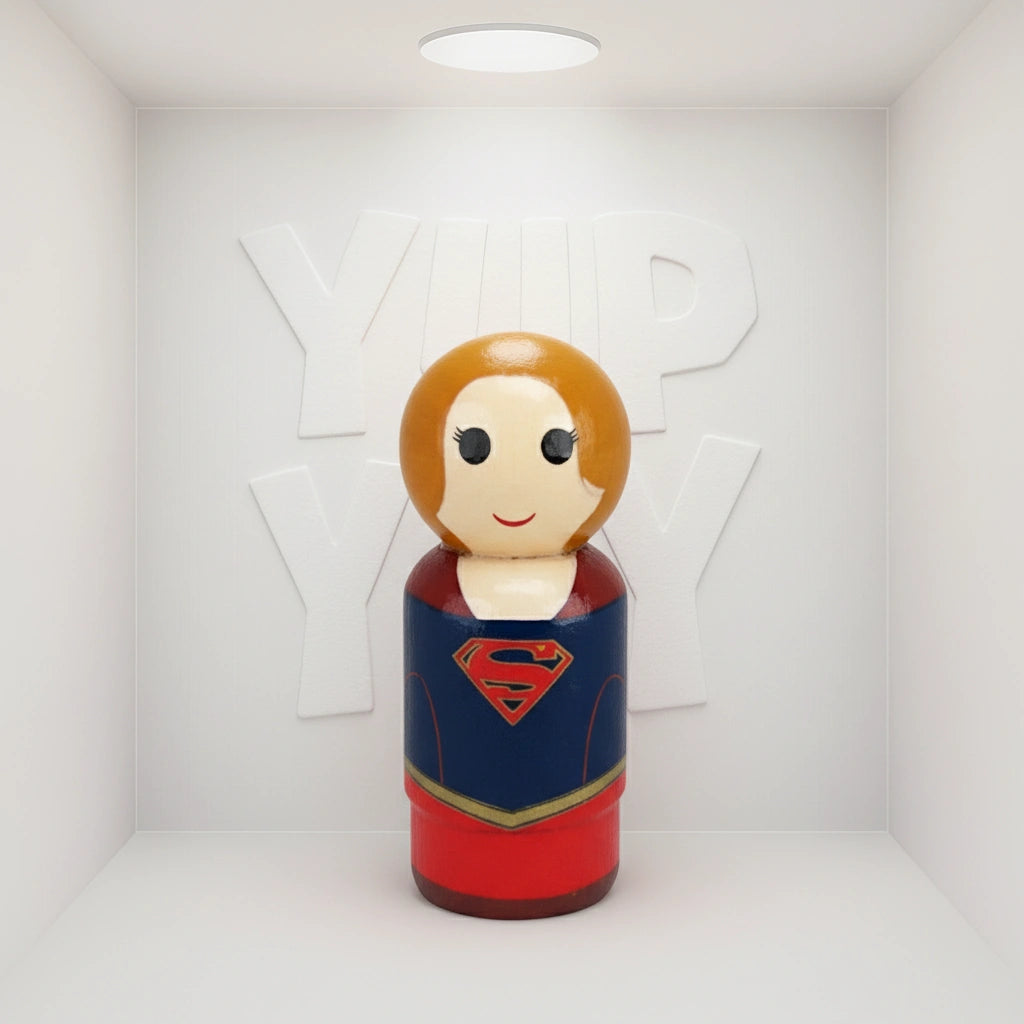 Pin Mate Supergirl TV Series - Supergirl Wooden Figure