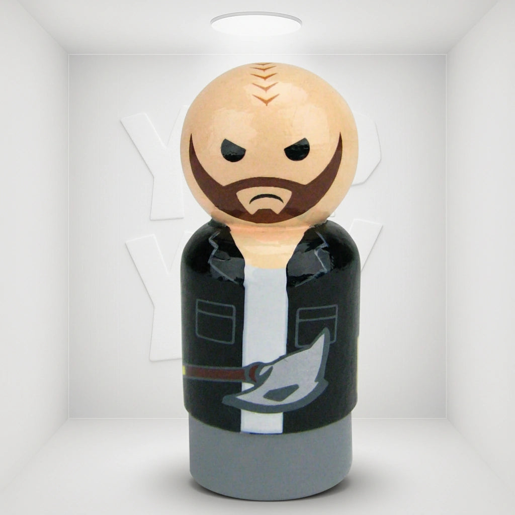 Bif Bang Pow! Supergirl TV Series Vartox Pin Mate Wooden Figure