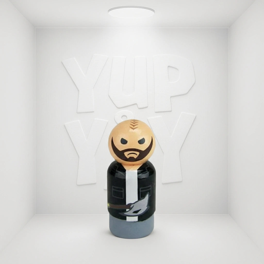 Bif Bang Pow! Supergirl TV Series Vartox Pin Mate Wooden Figure