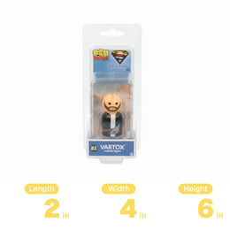Bif Bang Pow! Supergirl TV Series Vartox Pin Mate Wooden Figure