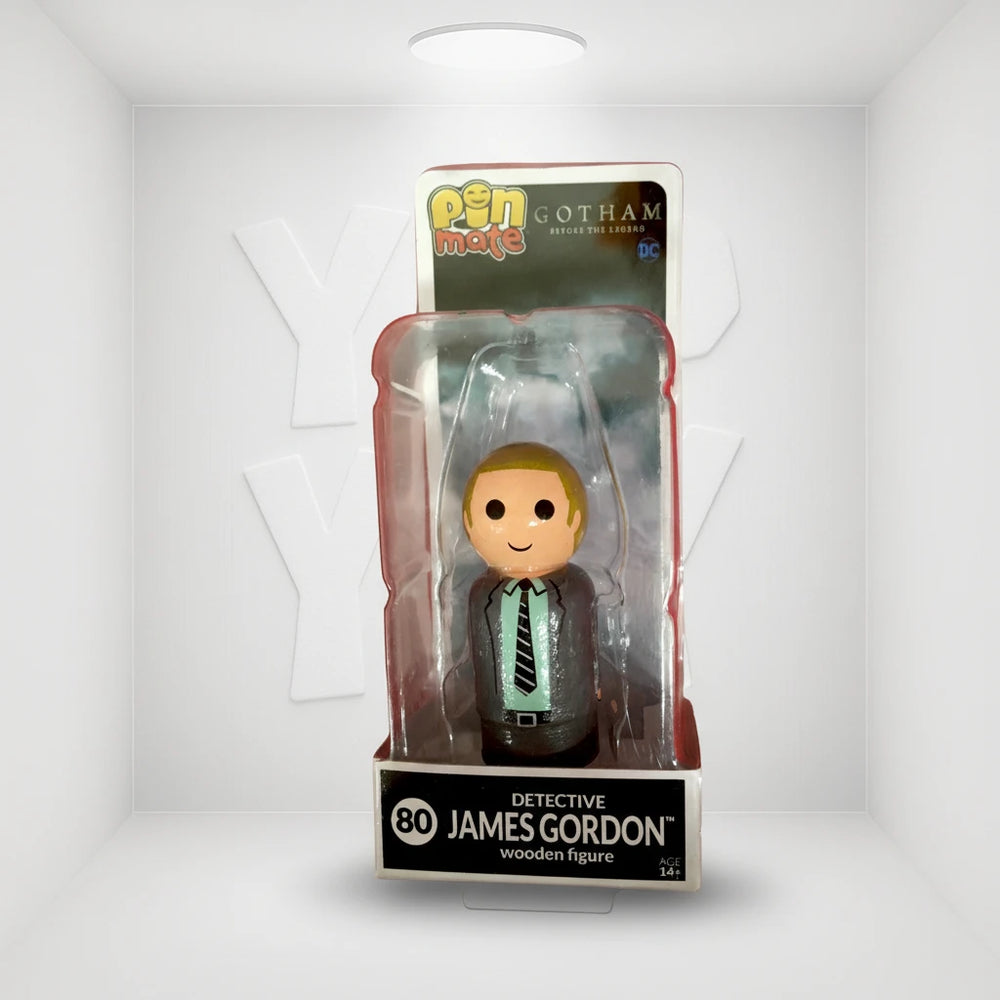 Gotham TV Series Detective Gordon Pin Mate Wooden Figure