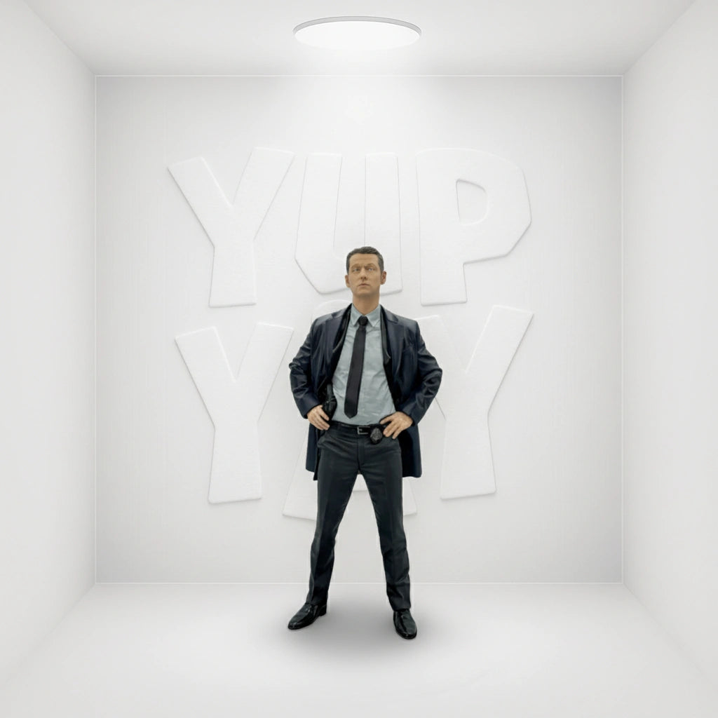 Gotham TV Series Detective Gordon Pin Mate Wooden Figure