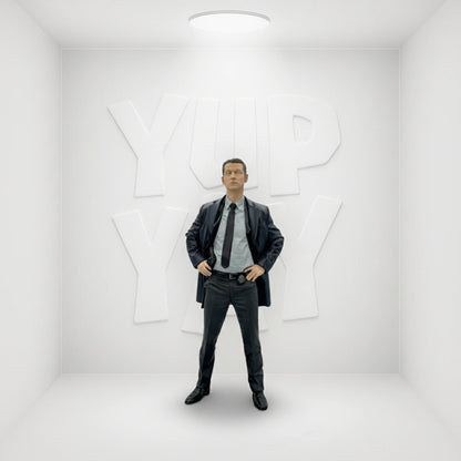 Gotham TV Series Detective Gordon Pin Mate Wooden Figure