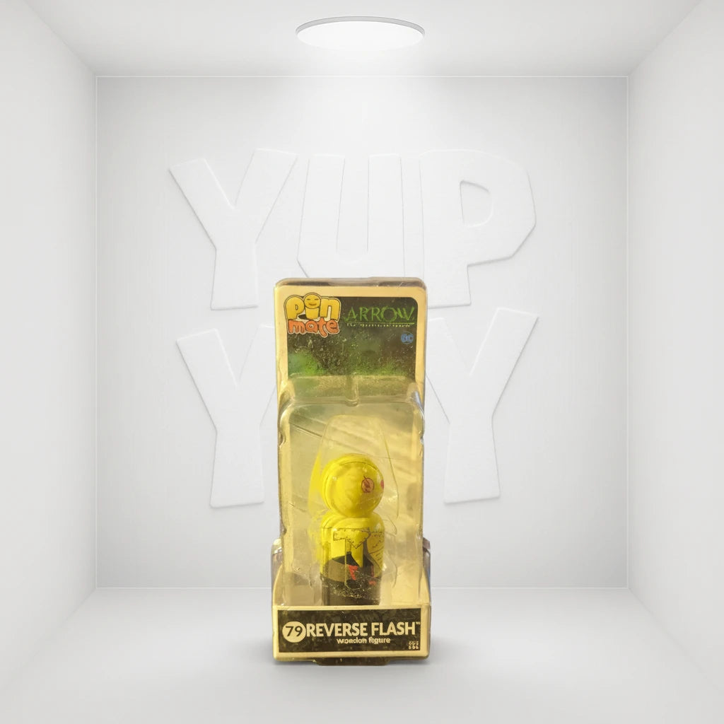 Arrow TV Series Reverse Flash Pin Mate Wooden Figure