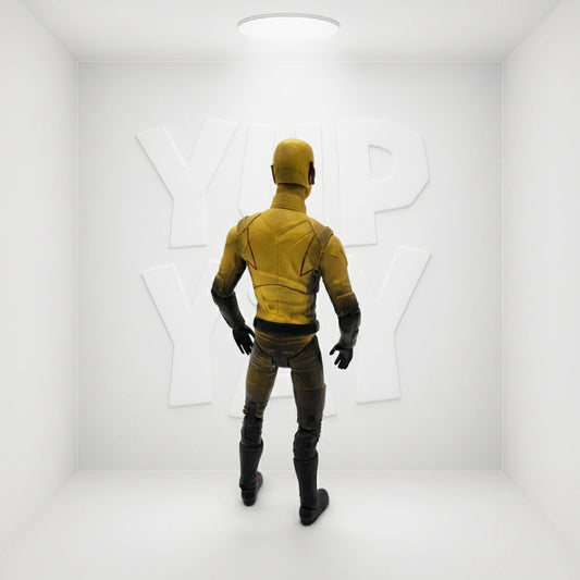 Arrow TV Series Reverse Flash Pin Mate Wooden Figure