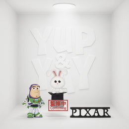 Banpresto Pixar Fest Figure Collection Vol. 12 - Buzz, Pixar Logo, and Alec