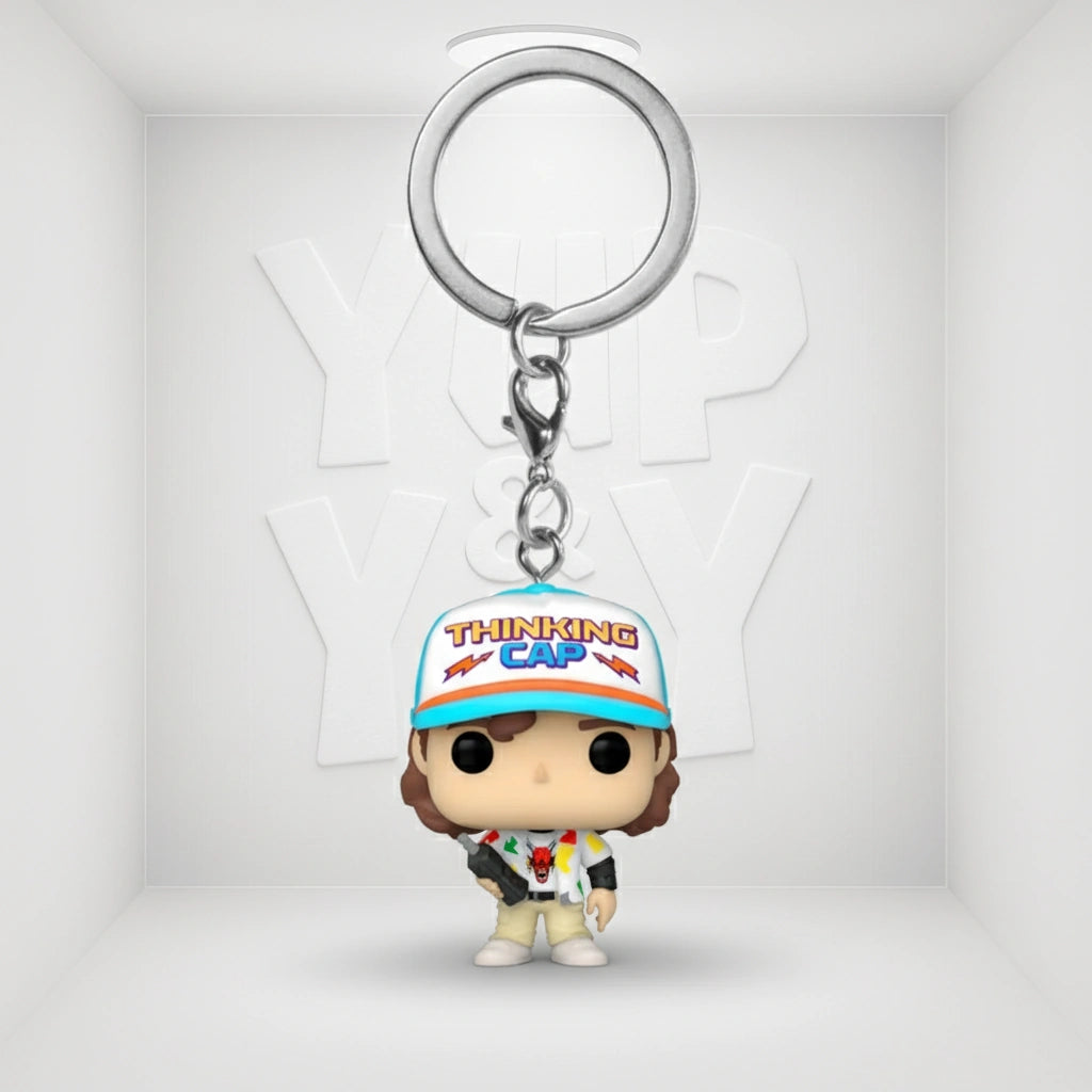 Funko Pop! Keychain: Stranger Things Season 4 - Dustin Henderson