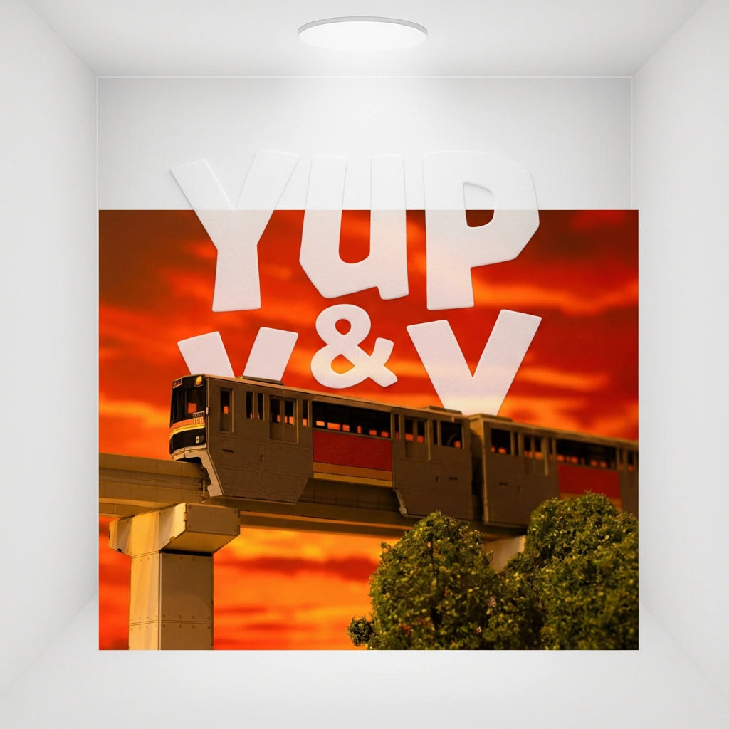 PLUM A Certain Scientific Railgun T - Academy Monorail 1/150 Scale Paper Model Kit