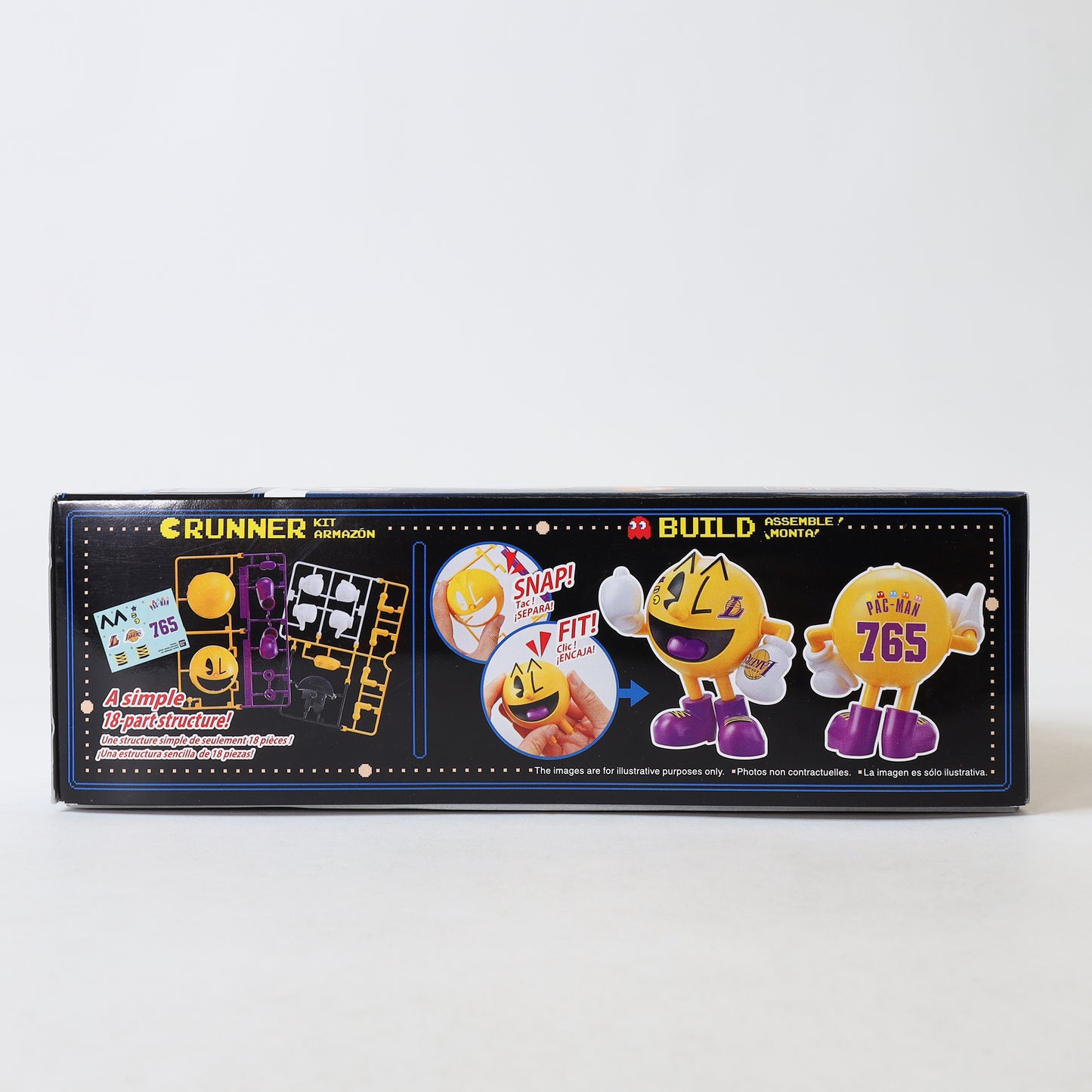 Bandai Spirits Pac-Man NBA Los Angeles Lakers Entry Grade Model Kit