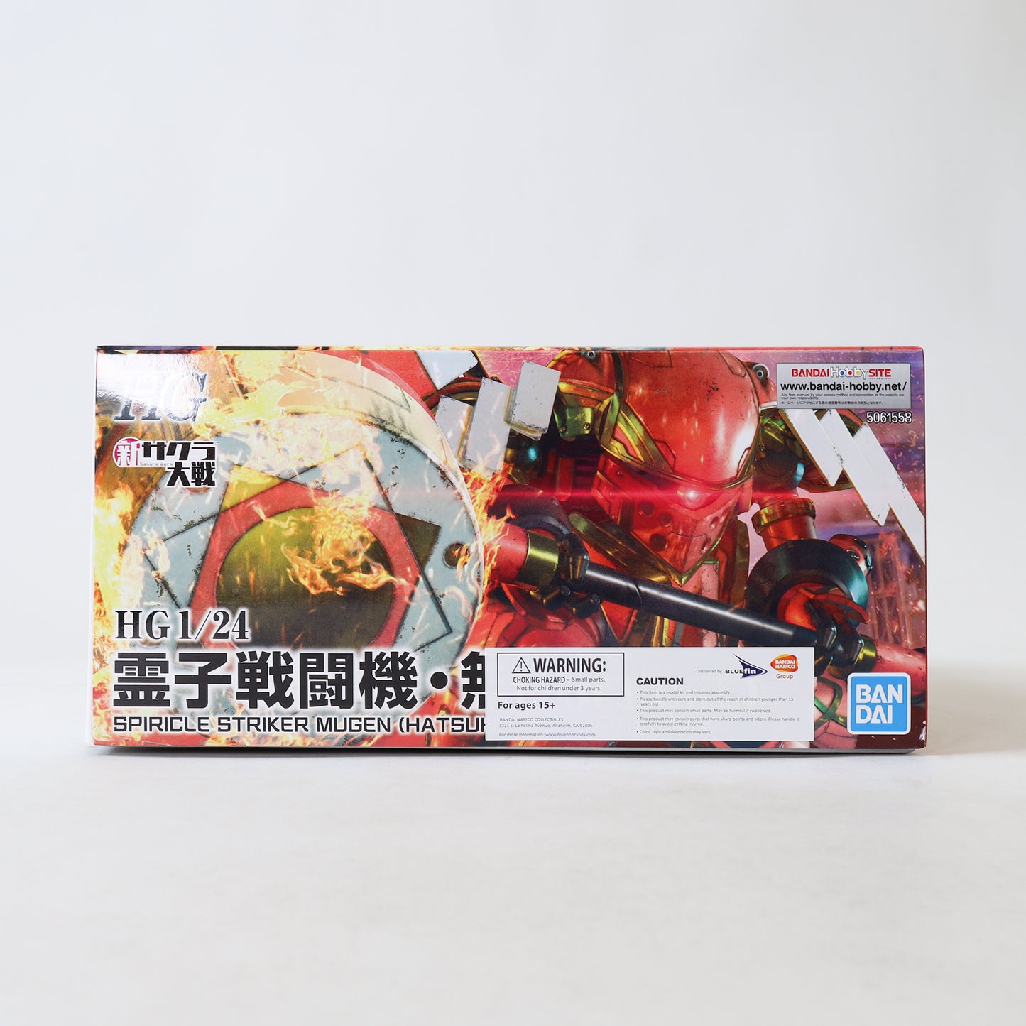 Bandai Sakura Wars Spiricle Striker Hatsuho Shinonome Type HG 1/24 Model Kit USA