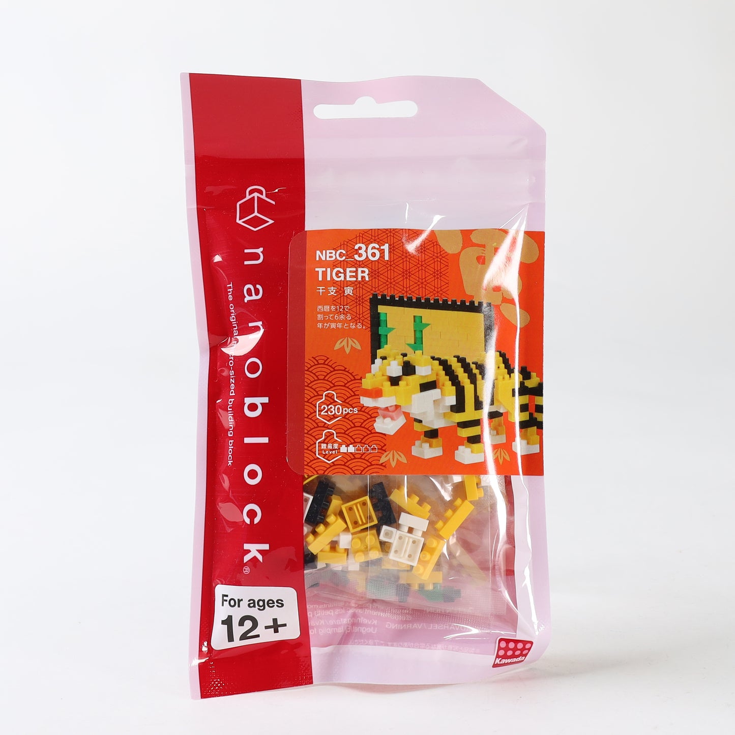Bandai Nanoblock NBC_361 Tiger