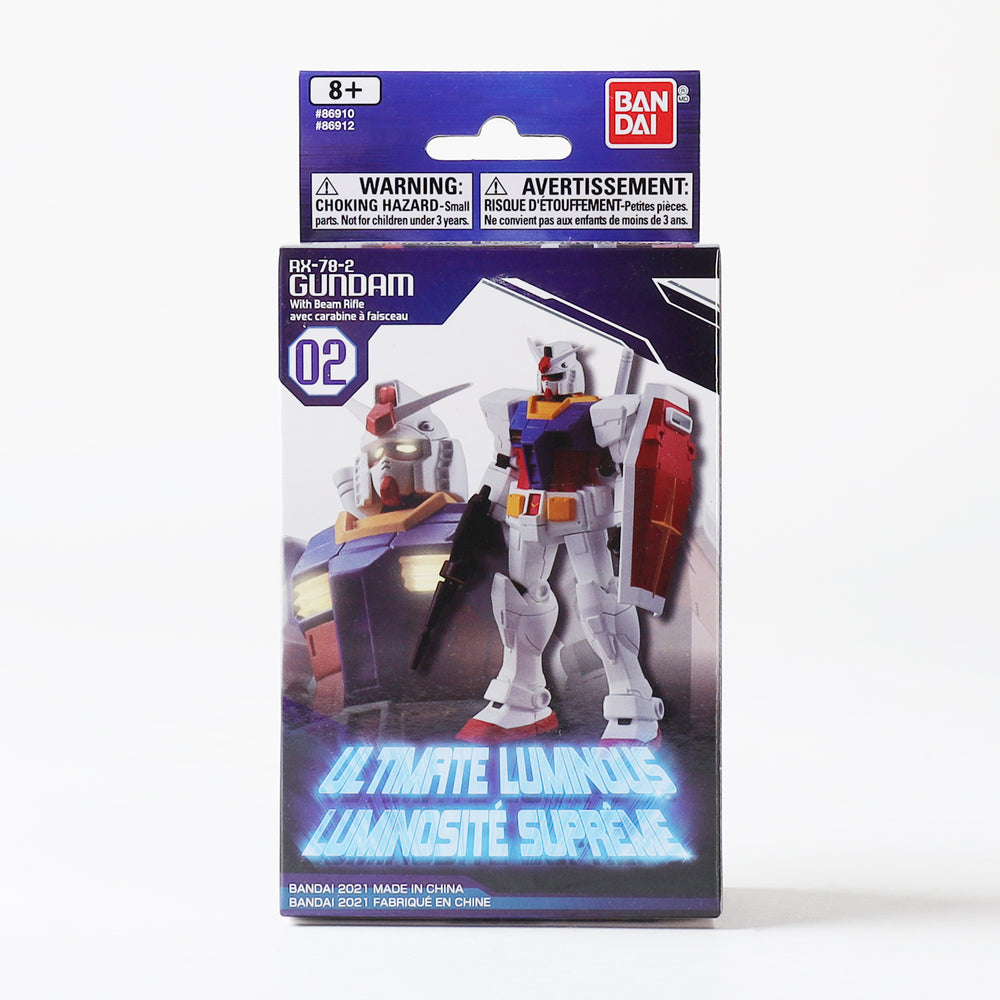 Bandai Gundam RX-78-2 Ultimate Luminous LED Light Up Figure with Beam Rifle