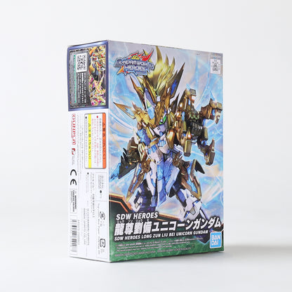 Bandai SD Gundam World Heroes #17 Longzun Liu Bei Unicorn Gundam Model Kit