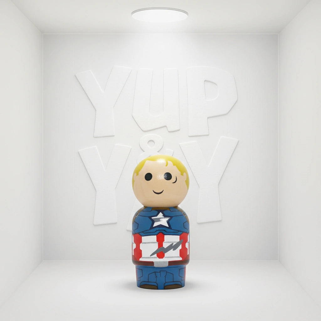 Pin Mate Marvel: Civil War Captain America