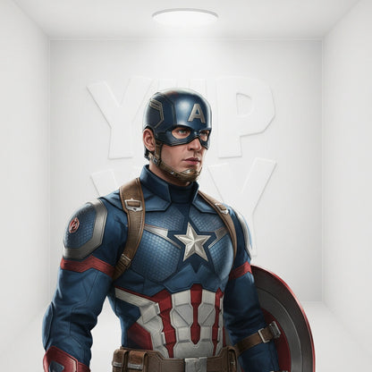 Pin Mate Marvel: Civil War Captain America