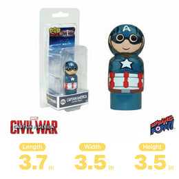 Pin Mate Marvel: Civil War Captain America