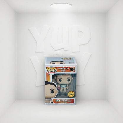 Funko Pop! Movies: The 40-Year-Old Virgin - Andy (Holding Oscar Goldman) #1064