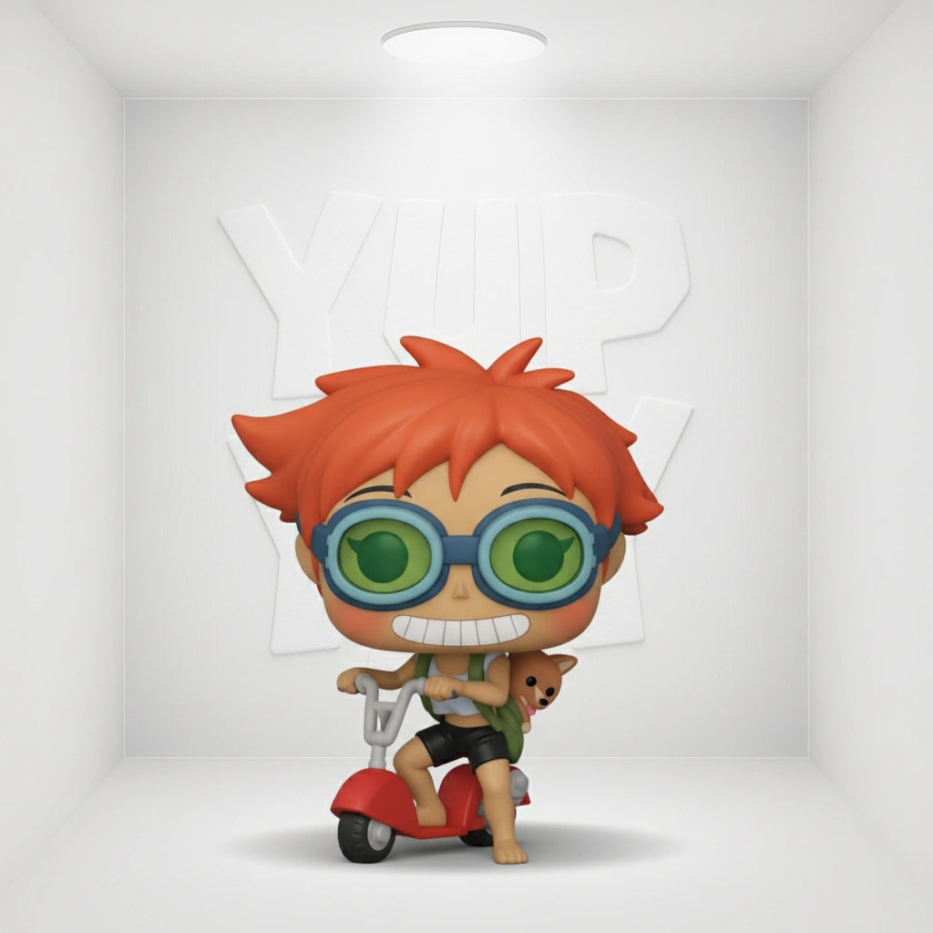 Funko Pop Animation! Cowboy Bebop: Ed & Ein #1215 (On Scooter)