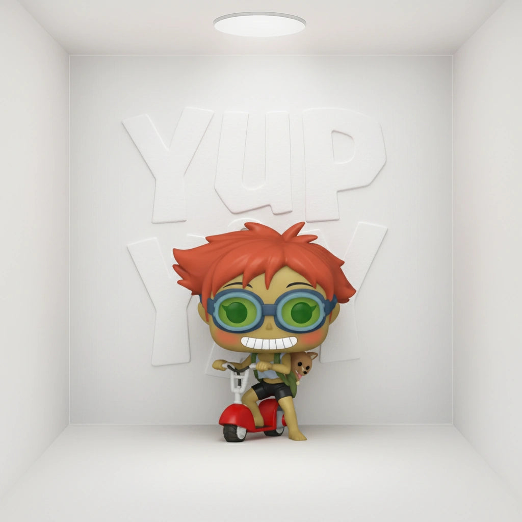 Funko Pop Animation! Cowboy Bebop: Ed & Ein #1215 (On Scooter)