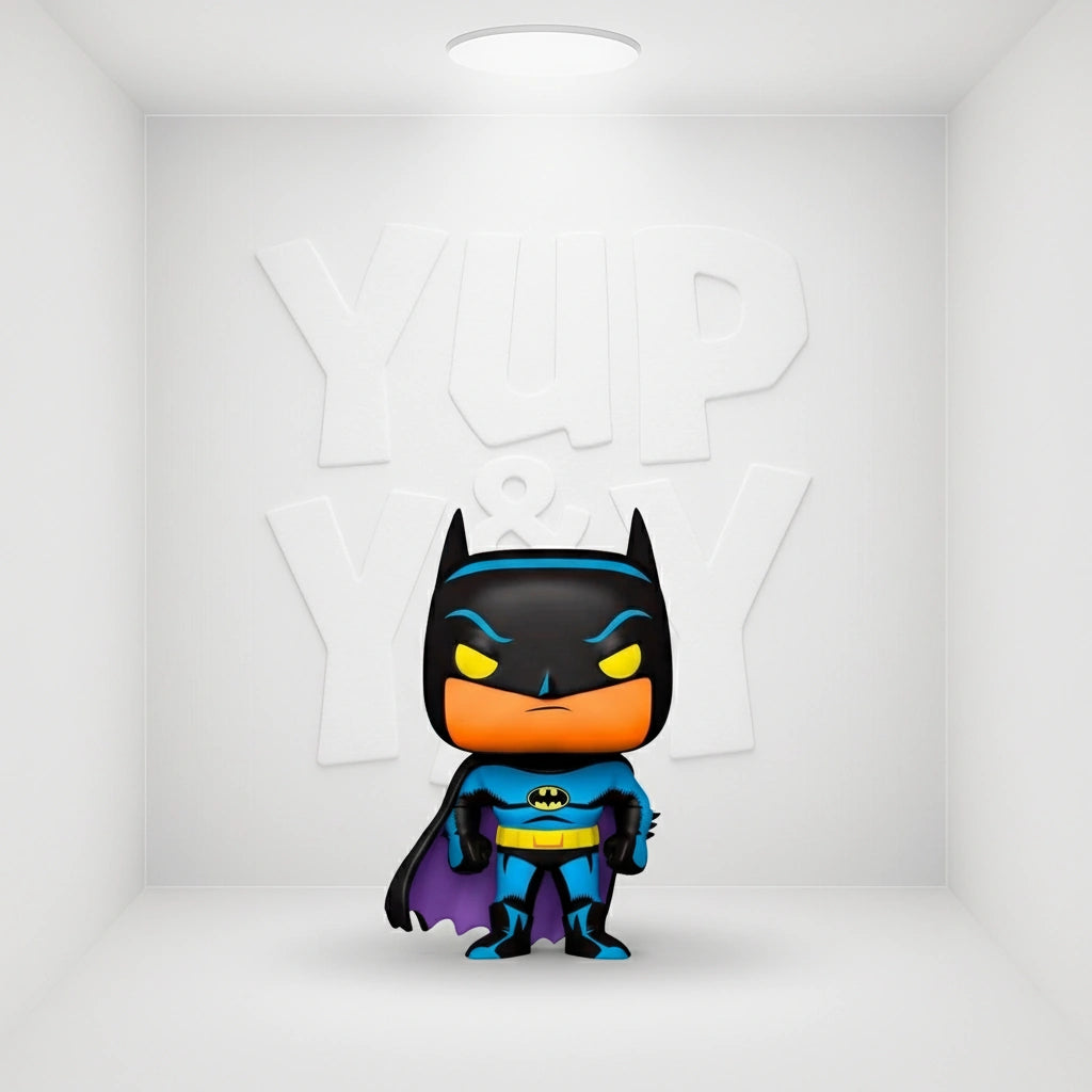 Funko Pop Heroes! Batman - Batman (Black Light Glow) #369