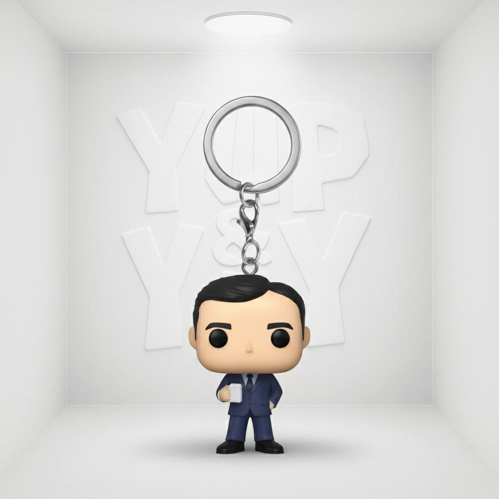 Funko Pop Keychain: The Office - Jim Halpert