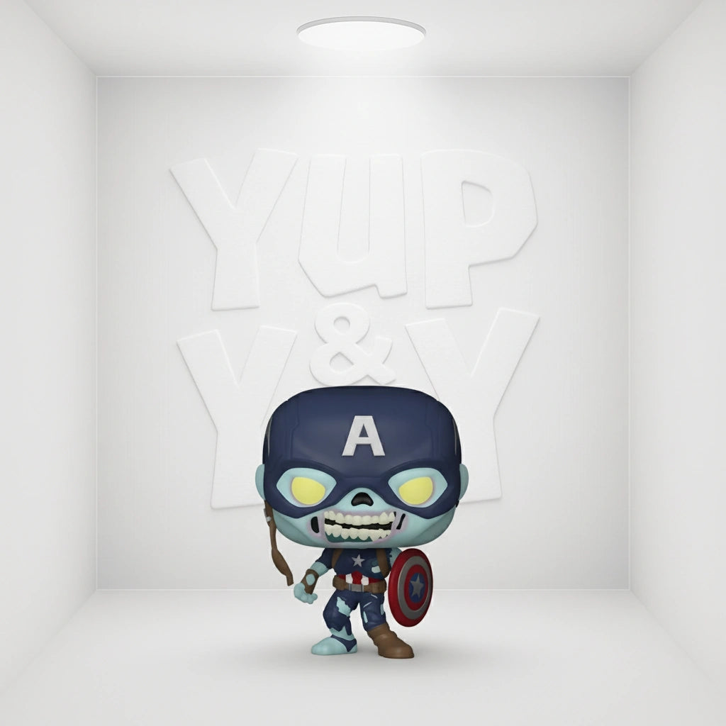 Funko Pop! Keychains: What If...? - Zombie Captain America