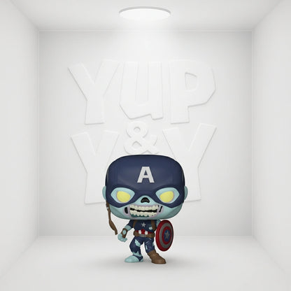 Funko Pop! Keychains: What If...? - Zombie Captain America