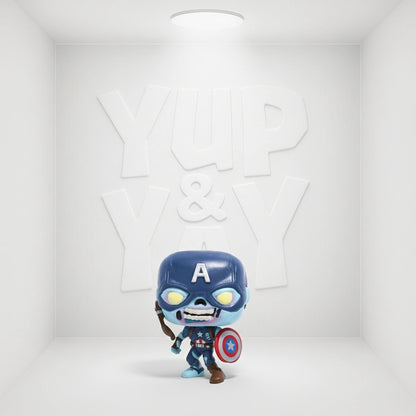 Funko Pop! Keychains: What If...? - Zombie Captain America