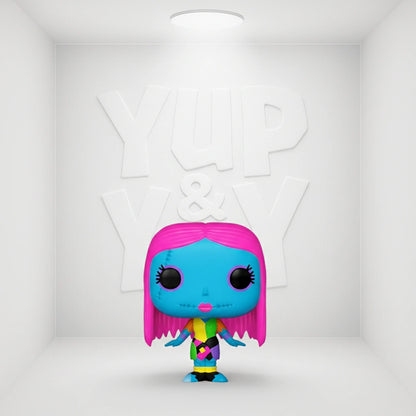 Funko Pop! Keychains: The Nightmare Before Christmas Blacklight Series - Sally