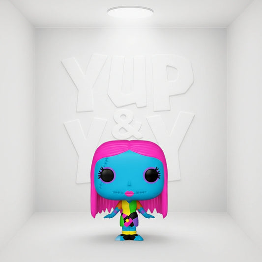 Funko Pop! Keychains: The Nightmare Before Christmas Blacklight Series - Sally